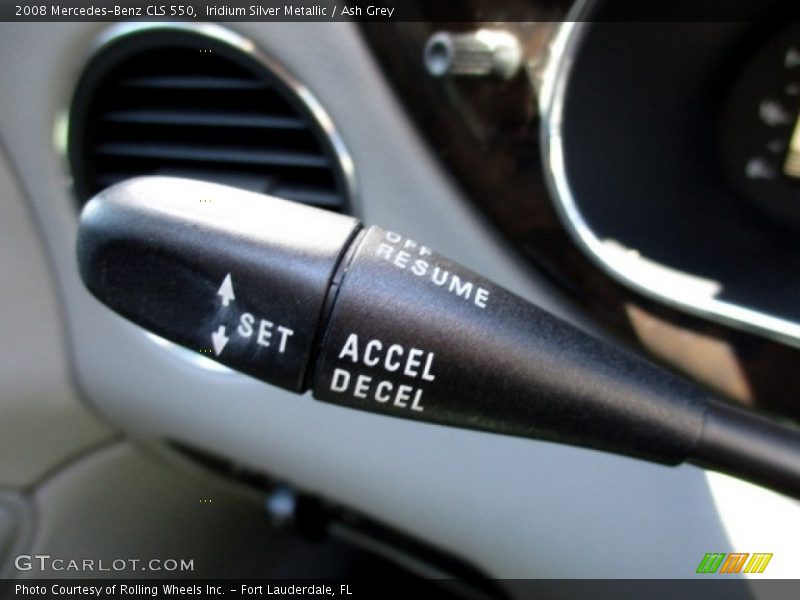 Iridium Silver Metallic / Ash Grey 2008 Mercedes-Benz CLS 550