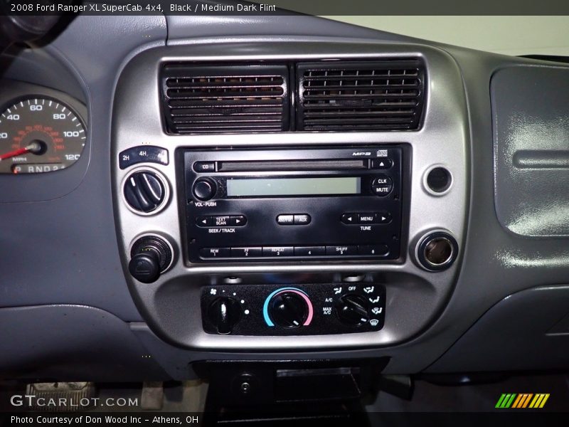 Black / Medium Dark Flint 2008 Ford Ranger XL SuperCab 4x4