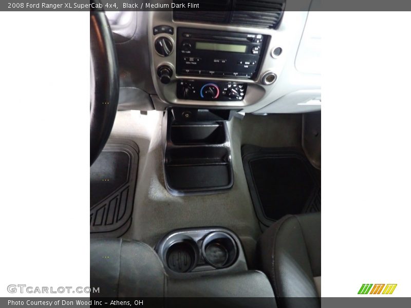 Black / Medium Dark Flint 2008 Ford Ranger XL SuperCab 4x4