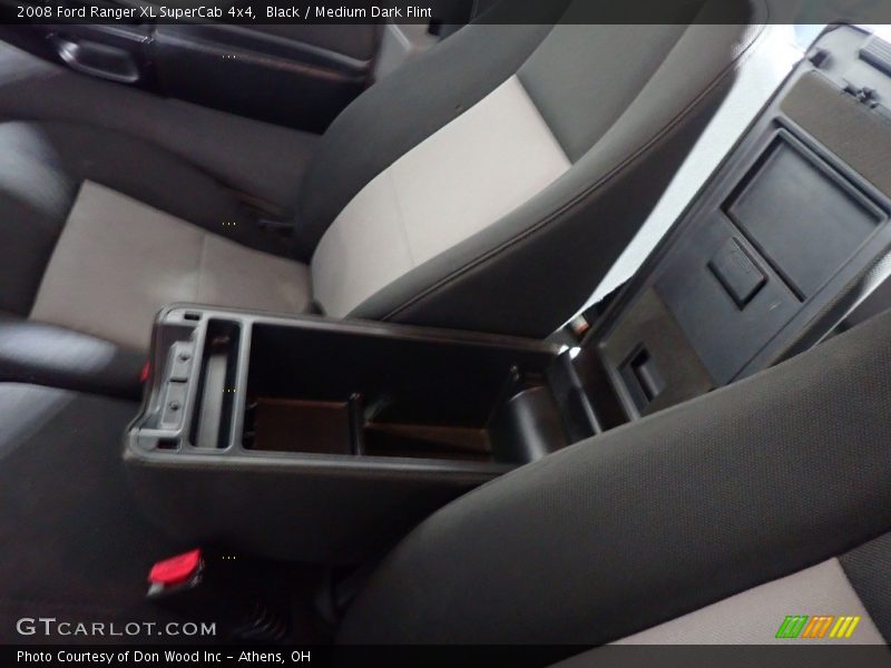 Black / Medium Dark Flint 2008 Ford Ranger XL SuperCab 4x4