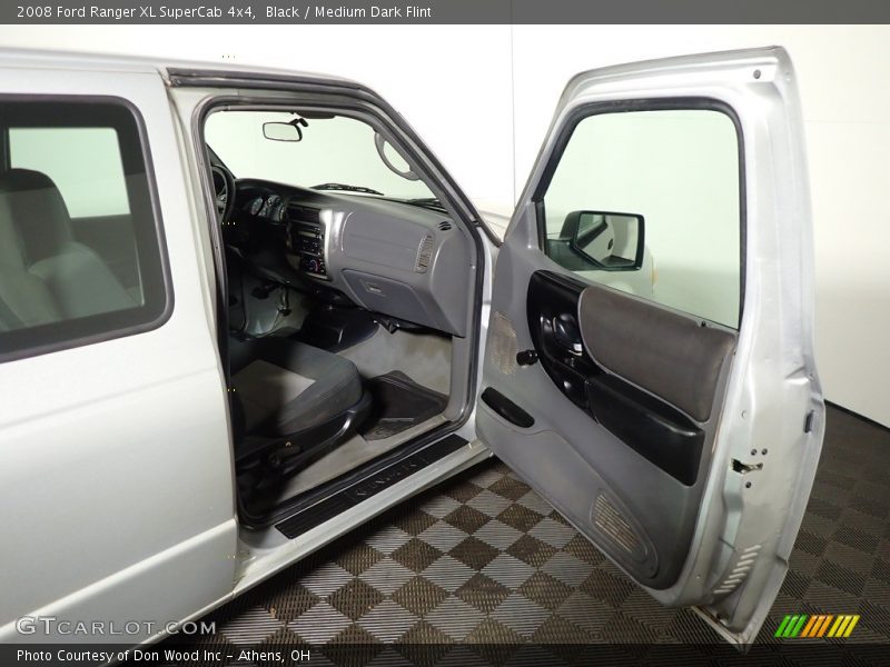 Black / Medium Dark Flint 2008 Ford Ranger XL SuperCab 4x4