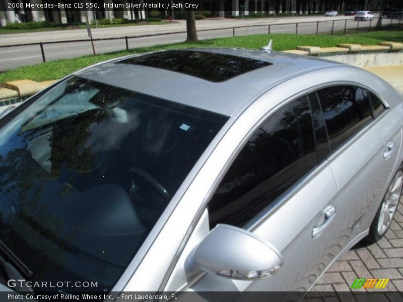 Iridium Silver Metallic / Ash Grey 2008 Mercedes-Benz CLS 550