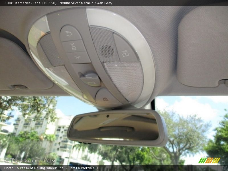 Iridium Silver Metallic / Ash Grey 2008 Mercedes-Benz CLS 550