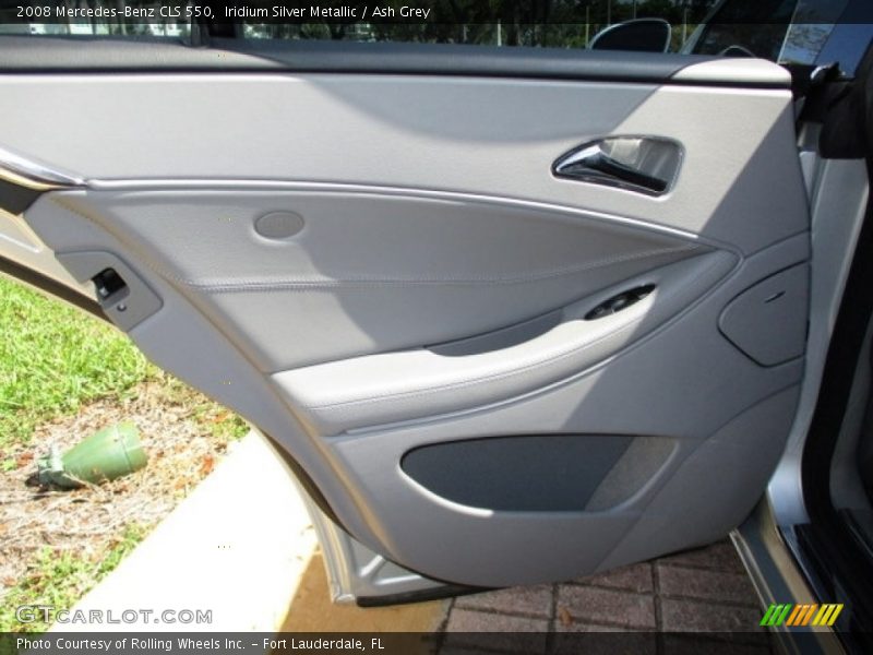Iridium Silver Metallic / Ash Grey 2008 Mercedes-Benz CLS 550