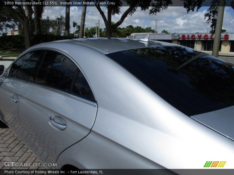 Iridium Silver Metallic / Ash Grey 2008 Mercedes-Benz CLS 550