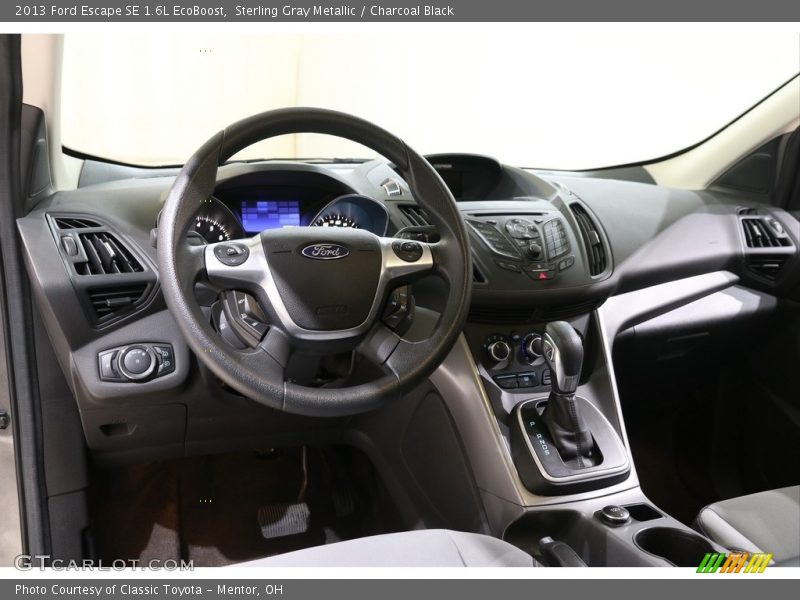 Sterling Gray Metallic / Charcoal Black 2013 Ford Escape SE 1.6L EcoBoost