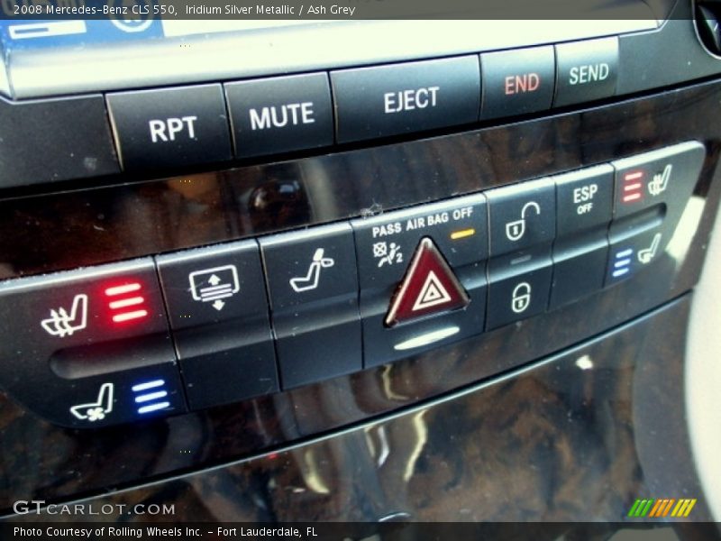 Iridium Silver Metallic / Ash Grey 2008 Mercedes-Benz CLS 550
