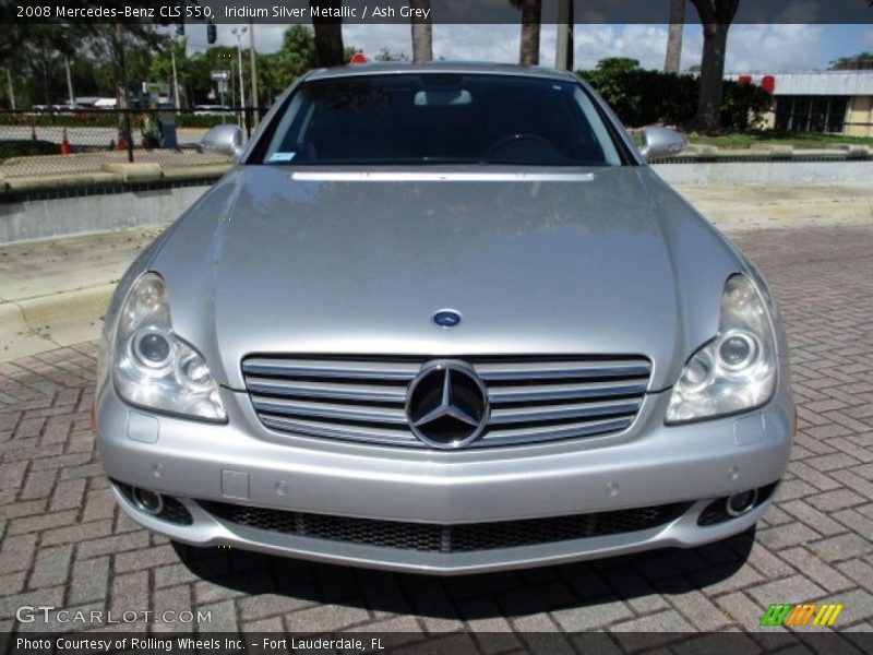 Iridium Silver Metallic / Ash Grey 2008 Mercedes-Benz CLS 550