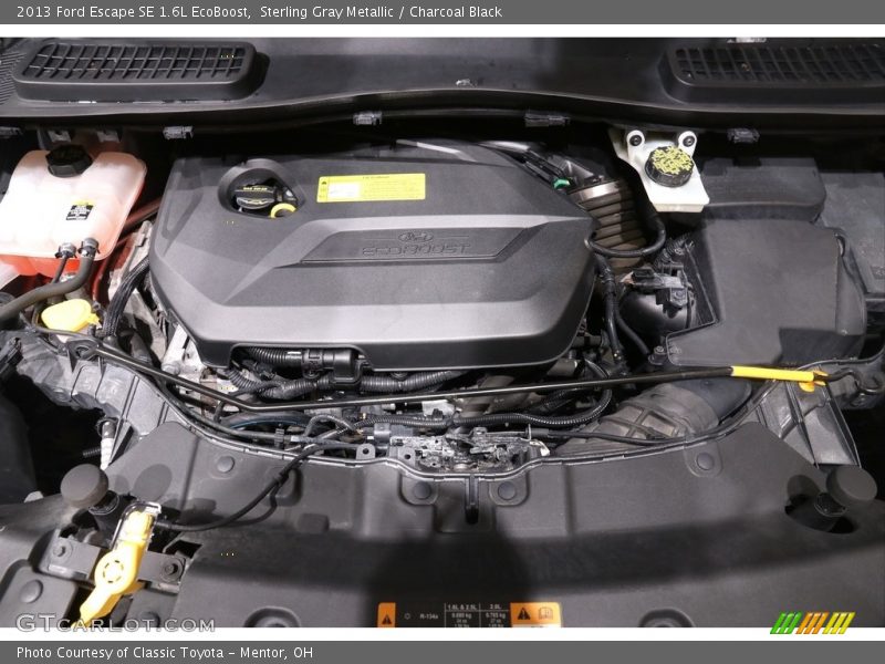 Sterling Gray Metallic / Charcoal Black 2013 Ford Escape SE 1.6L EcoBoost