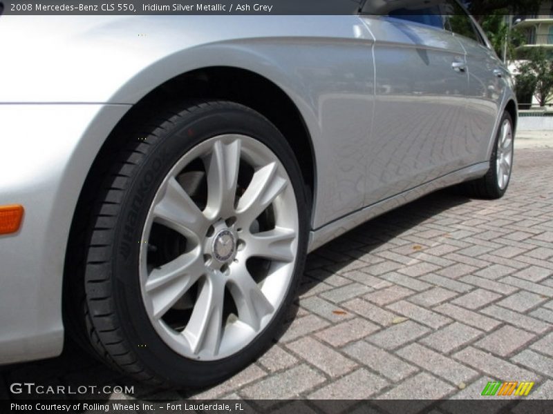 Iridium Silver Metallic / Ash Grey 2008 Mercedes-Benz CLS 550