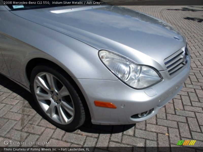 Iridium Silver Metallic / Ash Grey 2008 Mercedes-Benz CLS 550