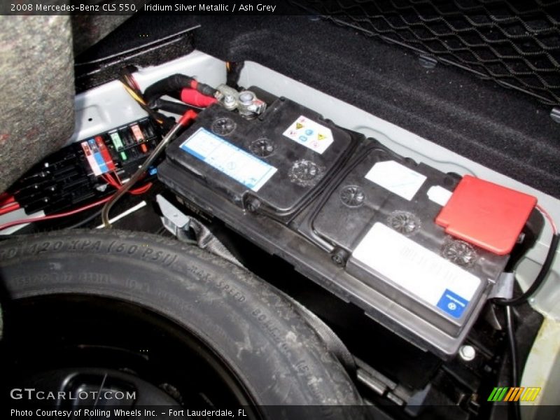 Iridium Silver Metallic / Ash Grey 2008 Mercedes-Benz CLS 550