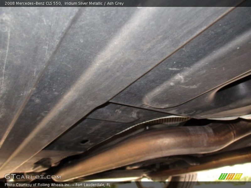 Iridium Silver Metallic / Ash Grey 2008 Mercedes-Benz CLS 550