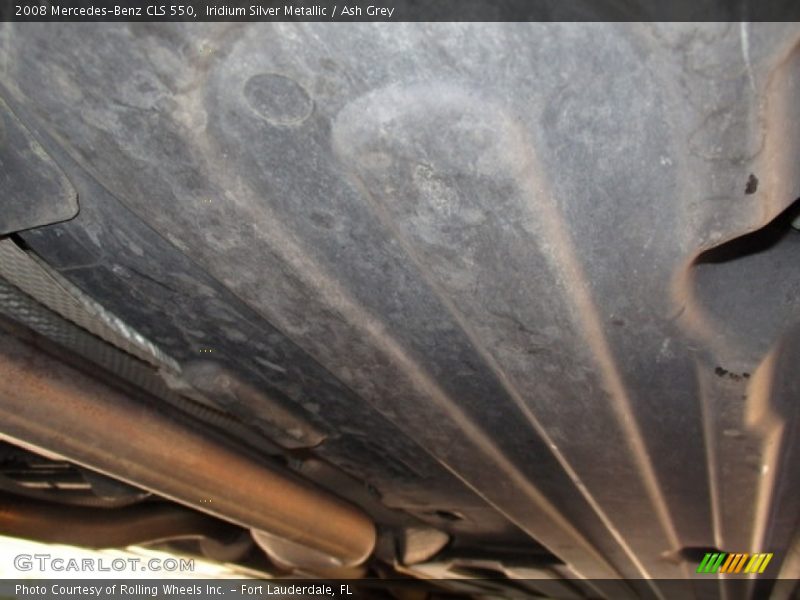 Iridium Silver Metallic / Ash Grey 2008 Mercedes-Benz CLS 550