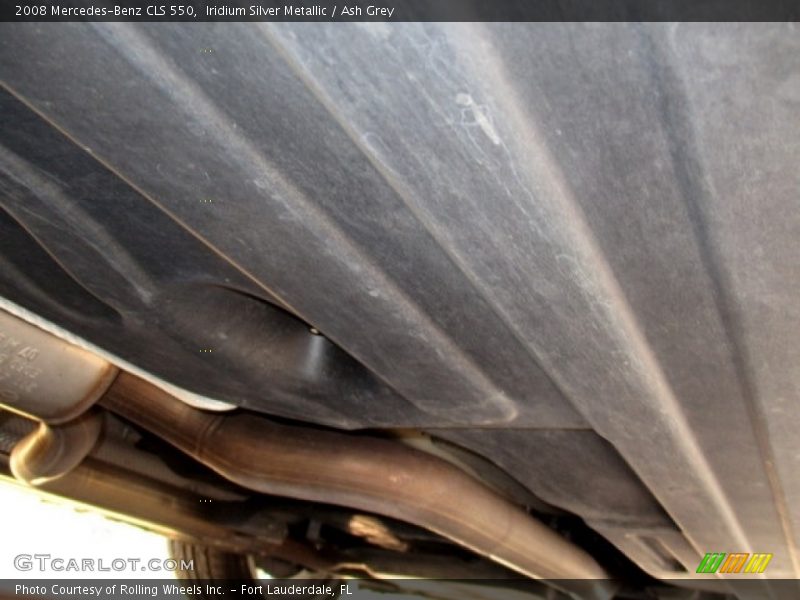 Iridium Silver Metallic / Ash Grey 2008 Mercedes-Benz CLS 550