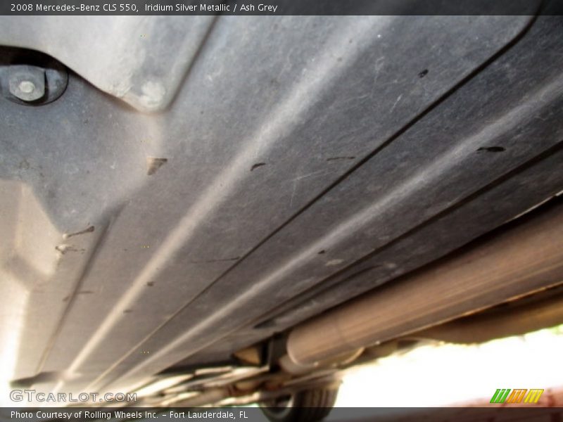 Iridium Silver Metallic / Ash Grey 2008 Mercedes-Benz CLS 550