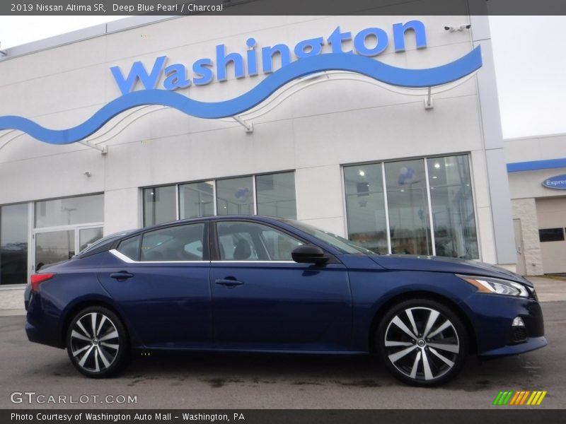 Deep Blue Pearl / Charcoal 2019 Nissan Altima SR