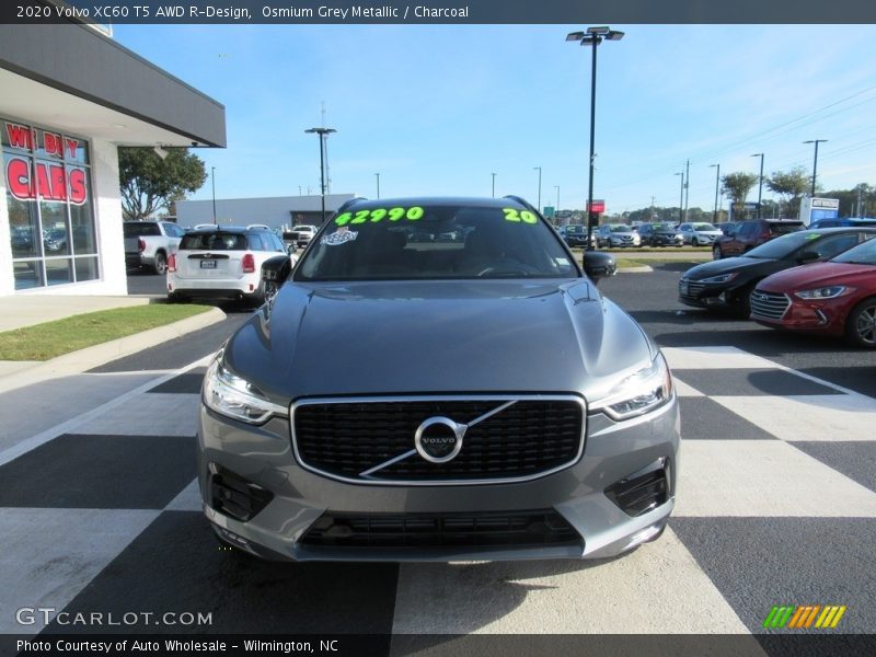 Osmium Grey Metallic / Charcoal 2020 Volvo XC60 T5 AWD R-Design