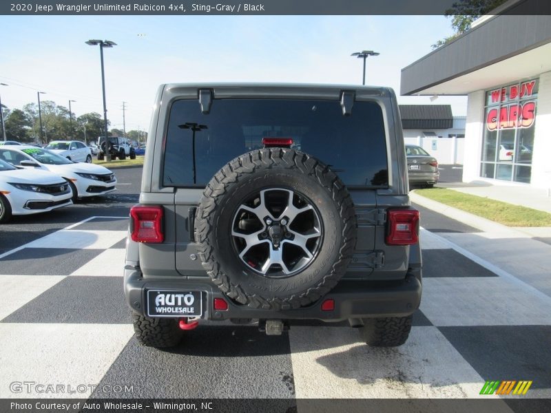 Sting-Gray / Black 2020 Jeep Wrangler Unlimited Rubicon 4x4