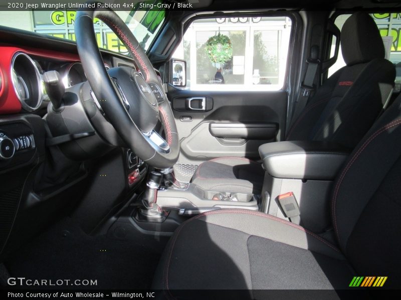 Sting-Gray / Black 2020 Jeep Wrangler Unlimited Rubicon 4x4