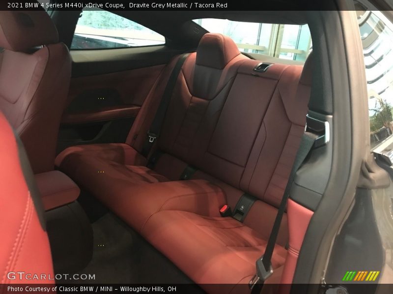 Dravite Grey Metallic / Tacora Red 2021 BMW 4 Series M440i xDrive Coupe