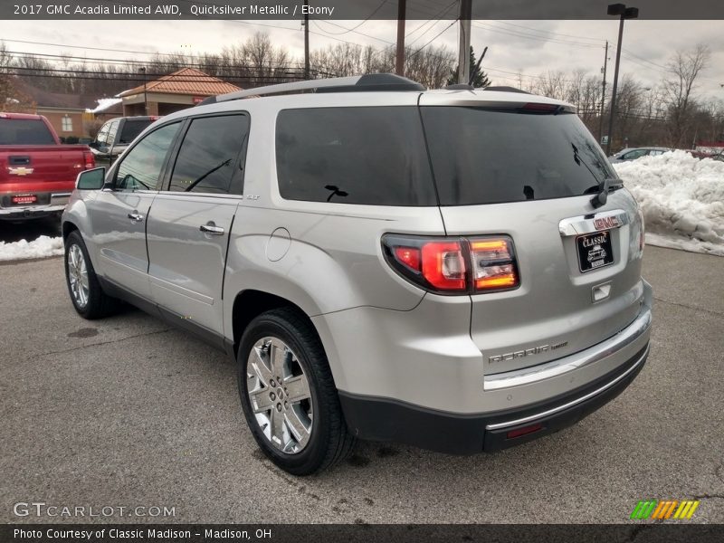 Quicksilver Metallic / Ebony 2017 GMC Acadia Limited AWD