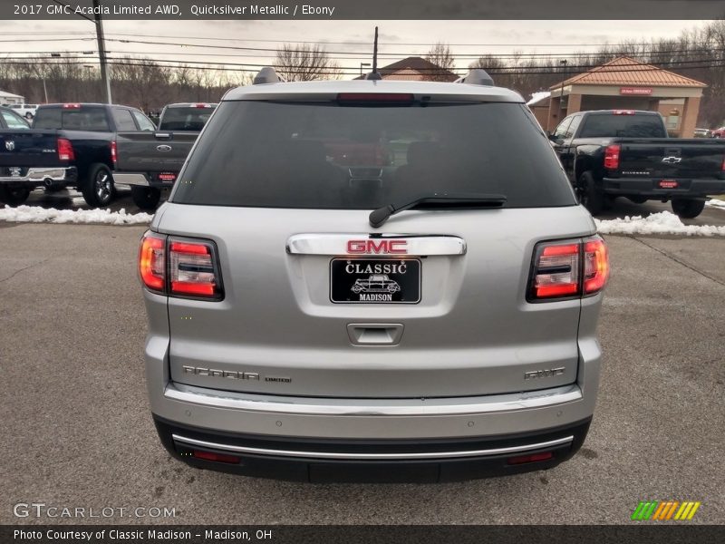 Quicksilver Metallic / Ebony 2017 GMC Acadia Limited AWD