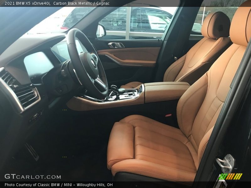 Carbon Black Metallic / Cognac 2021 BMW X5 xDrive40i