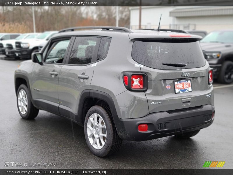 Sting-Gray / Black 2021 Jeep Renegade Latitude 4x4