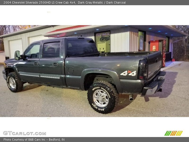 Dark Gray Metallic / Dark Charcoal 2004 Chevrolet Silverado 2500HD LS Crew Cab 4x4
