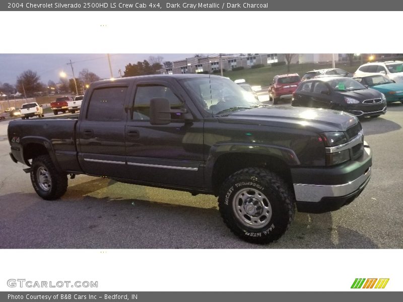 Dark Gray Metallic / Dark Charcoal 2004 Chevrolet Silverado 2500HD LS Crew Cab 4x4
