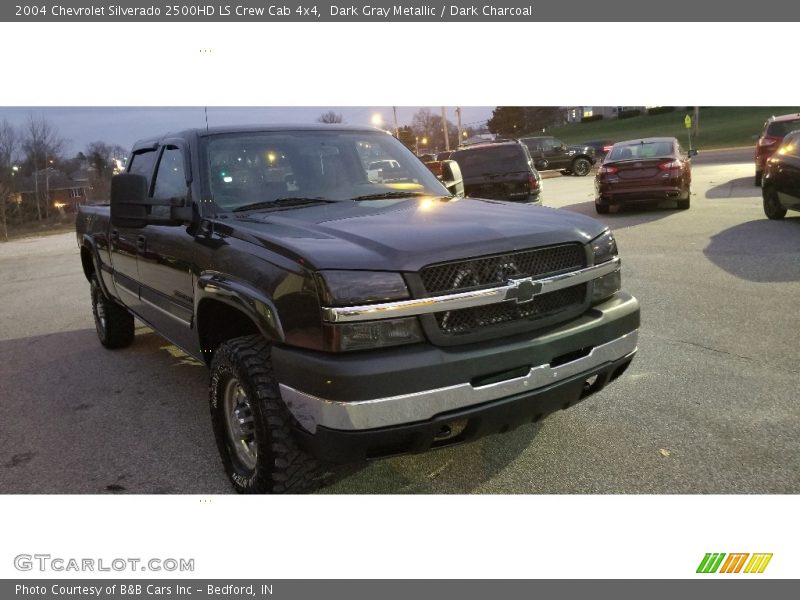 Dark Gray Metallic / Dark Charcoal 2004 Chevrolet Silverado 2500HD LS Crew Cab 4x4