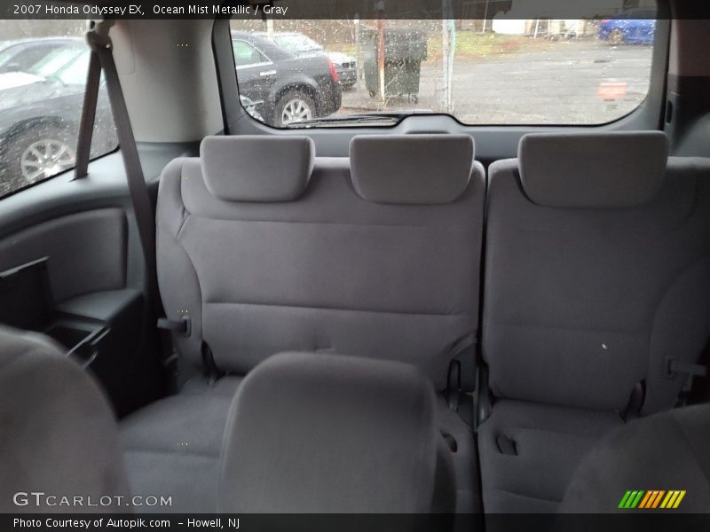 Ocean Mist Metallic / Gray 2007 Honda Odyssey EX