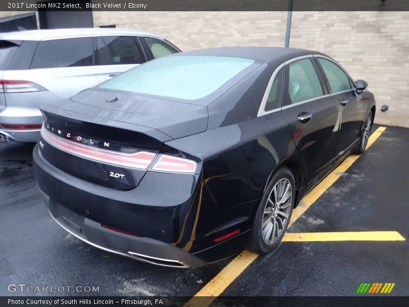 Black Velvet / Ebony 2017 Lincoln MKZ Select