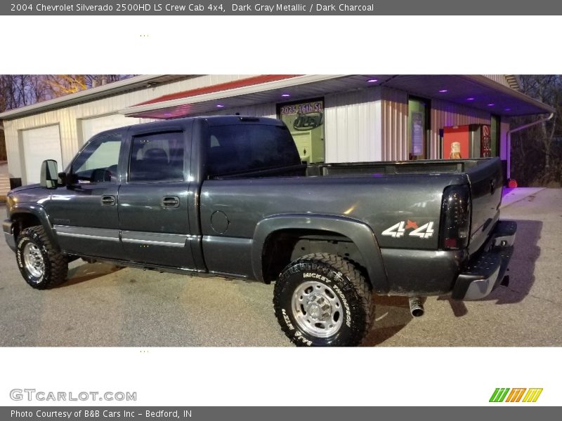 Dark Gray Metallic / Dark Charcoal 2004 Chevrolet Silverado 2500HD LS Crew Cab 4x4