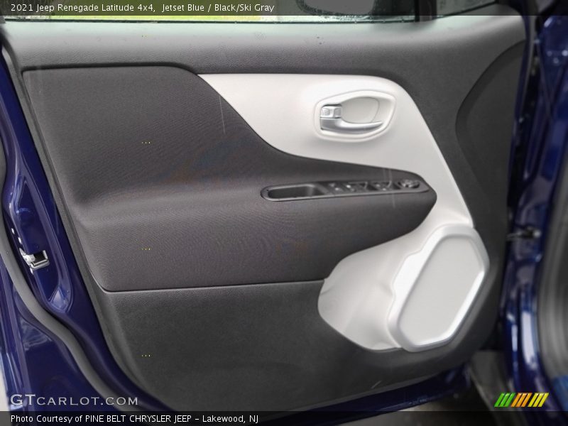 Jetset Blue / Black/Ski Gray 2021 Jeep Renegade Latitude 4x4