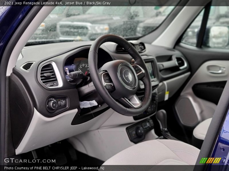 Jetset Blue / Black/Ski Gray 2021 Jeep Renegade Latitude 4x4
