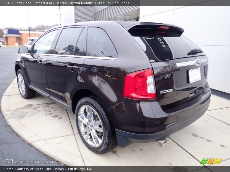 Kodiak Brown Metallic / Medium Light Stone 2013 Ford Edge Limited AWD