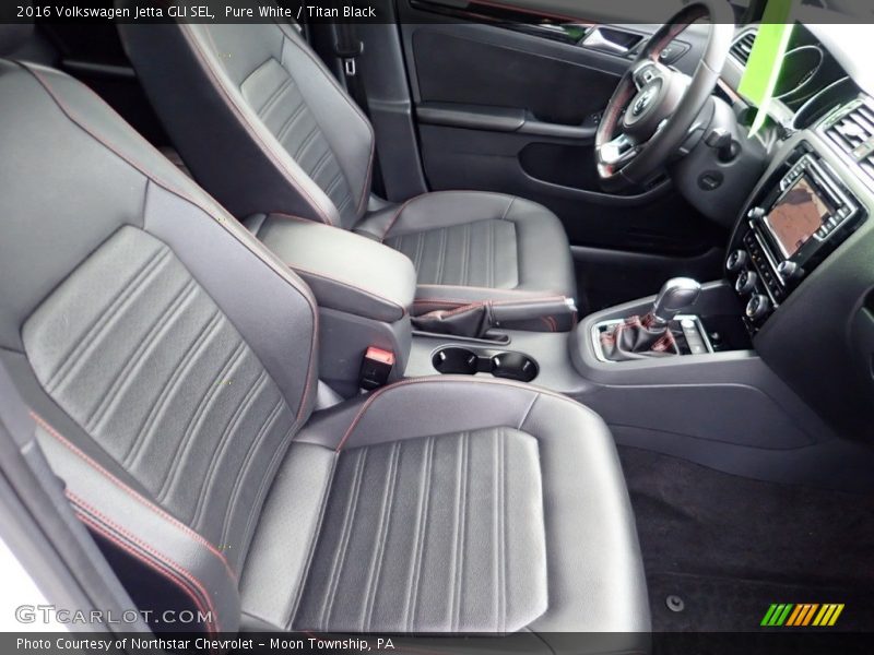 Front Seat of 2016 Jetta GLI SEL