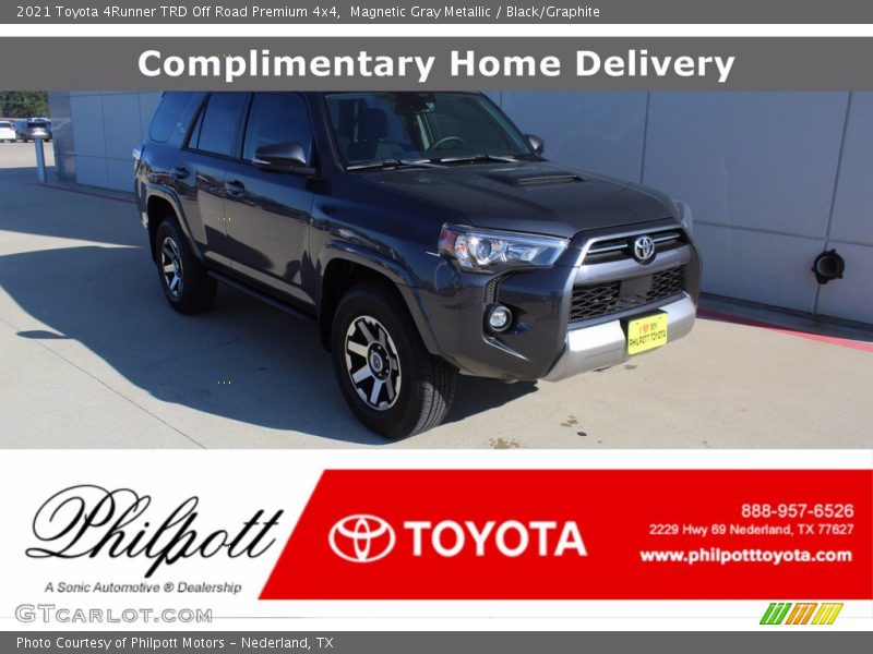 Magnetic Gray Metallic / Black/Graphite 2021 Toyota 4Runner TRD Off Road Premium 4x4