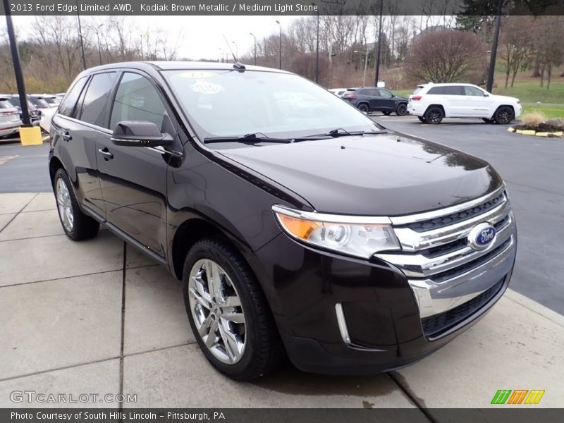 Kodiak Brown Metallic / Medium Light Stone 2013 Ford Edge Limited AWD