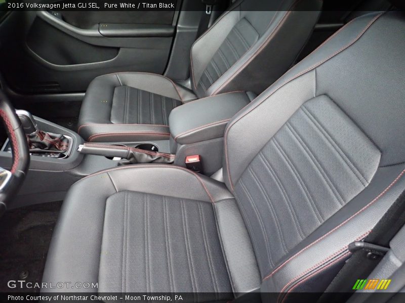 Front Seat of 2016 Jetta GLI SEL