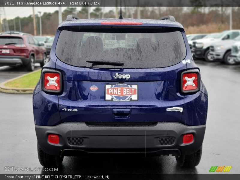 Jetset Blue / Black 2021 Jeep Renegade Latitude 4x4