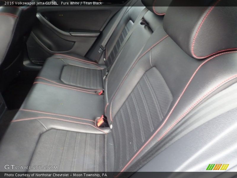 Rear Seat of 2016 Jetta GLI SEL