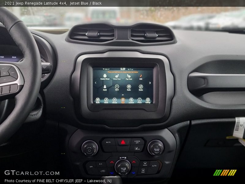 Jetset Blue / Black 2021 Jeep Renegade Latitude 4x4