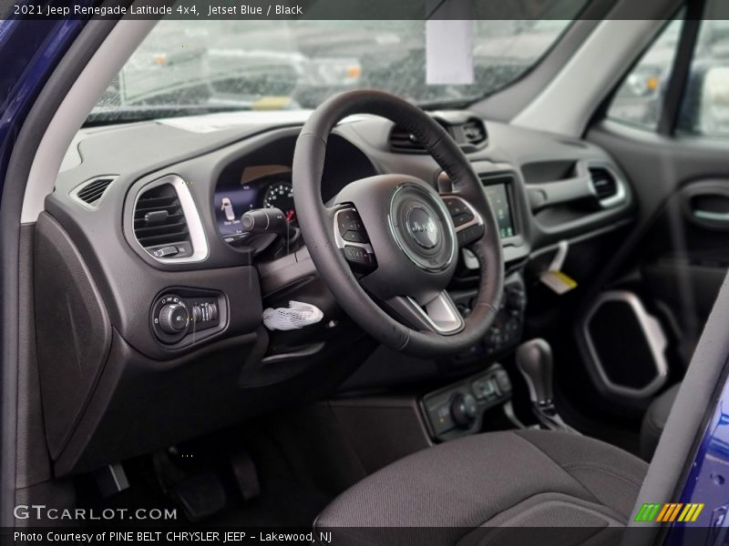 Jetset Blue / Black 2021 Jeep Renegade Latitude 4x4