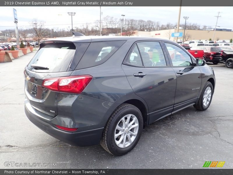 Nightfall Gray Metallic / Medium Ash Gray 2019 Chevrolet Equinox LS AWD