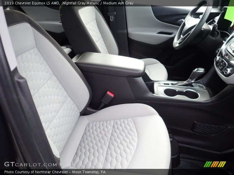 Nightfall Gray Metallic / Medium Ash Gray 2019 Chevrolet Equinox LS AWD