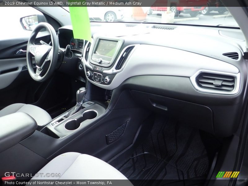 Nightfall Gray Metallic / Medium Ash Gray 2019 Chevrolet Equinox LS AWD