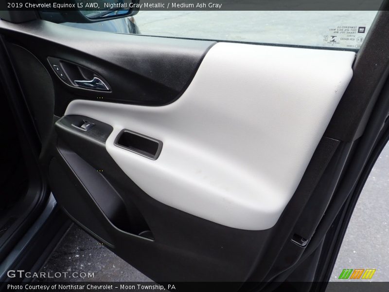 Nightfall Gray Metallic / Medium Ash Gray 2019 Chevrolet Equinox LS AWD